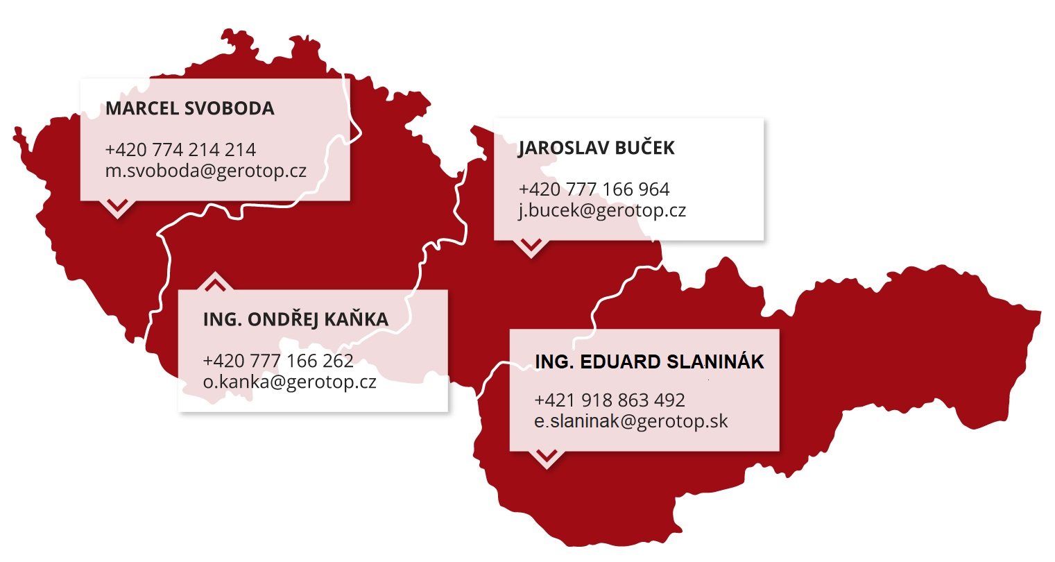 Obchodní zastoupení GEROtop Obchodní zastoupení GEROtop