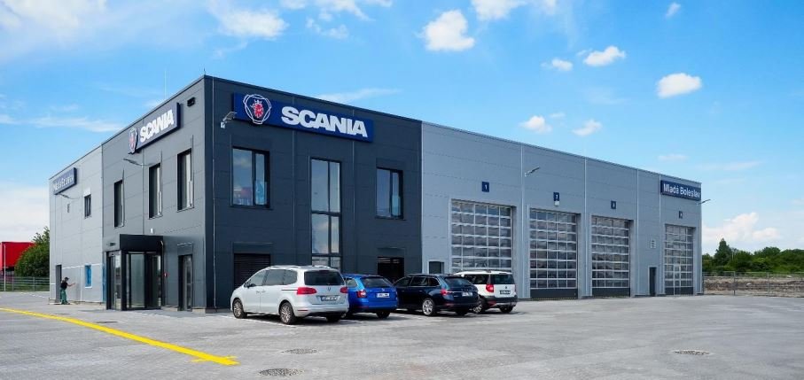 tepelná čerpadla vytapi stredisko Scania tepelná čerpadla vytapi stredisko Scania